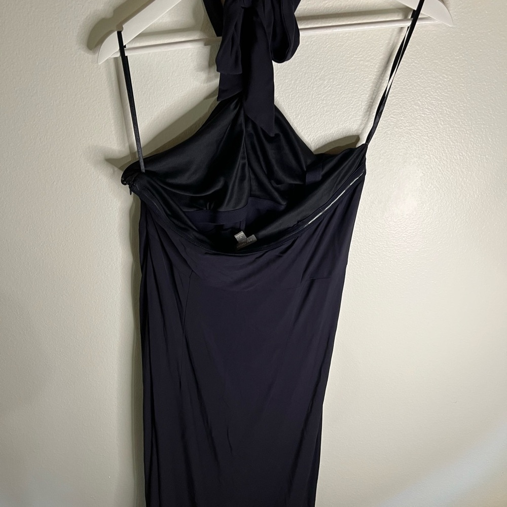 Ann Taylor Strapless Dress in Navy - Picture 3 of 4